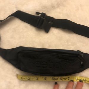 Reebok Nylon Fanny Pack Bum Bag Black